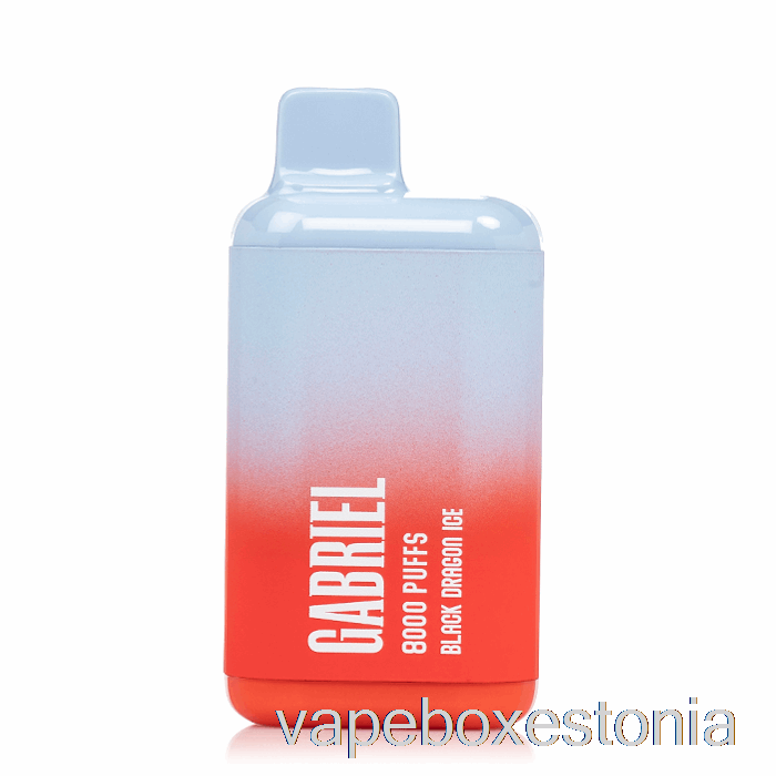 Vape Box Estonia Uwell Gabriel Bf8000 ühekordne Must Draakon